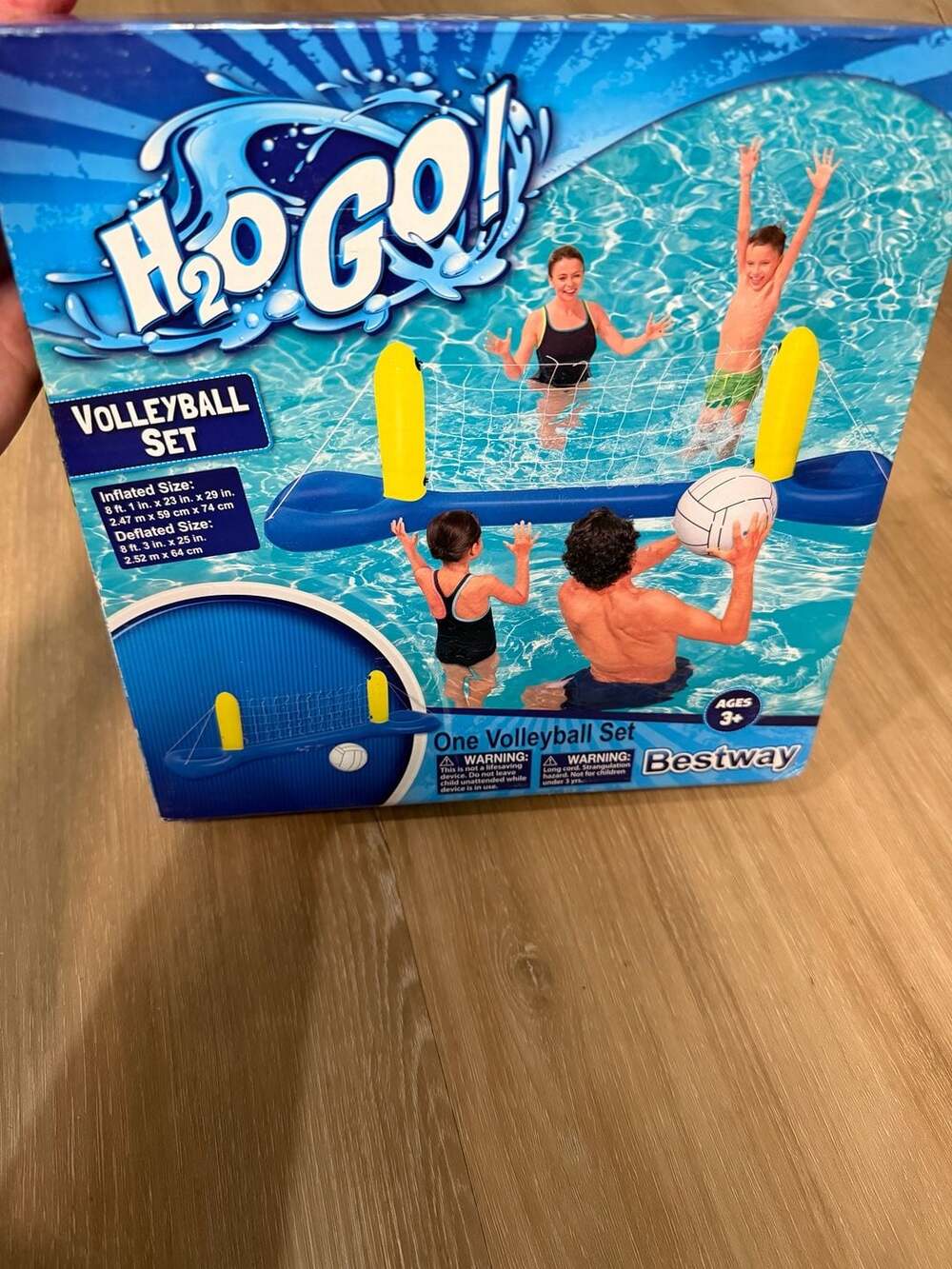 Bestway H2O GO! Inflatable Floating Pool Volleyball Set